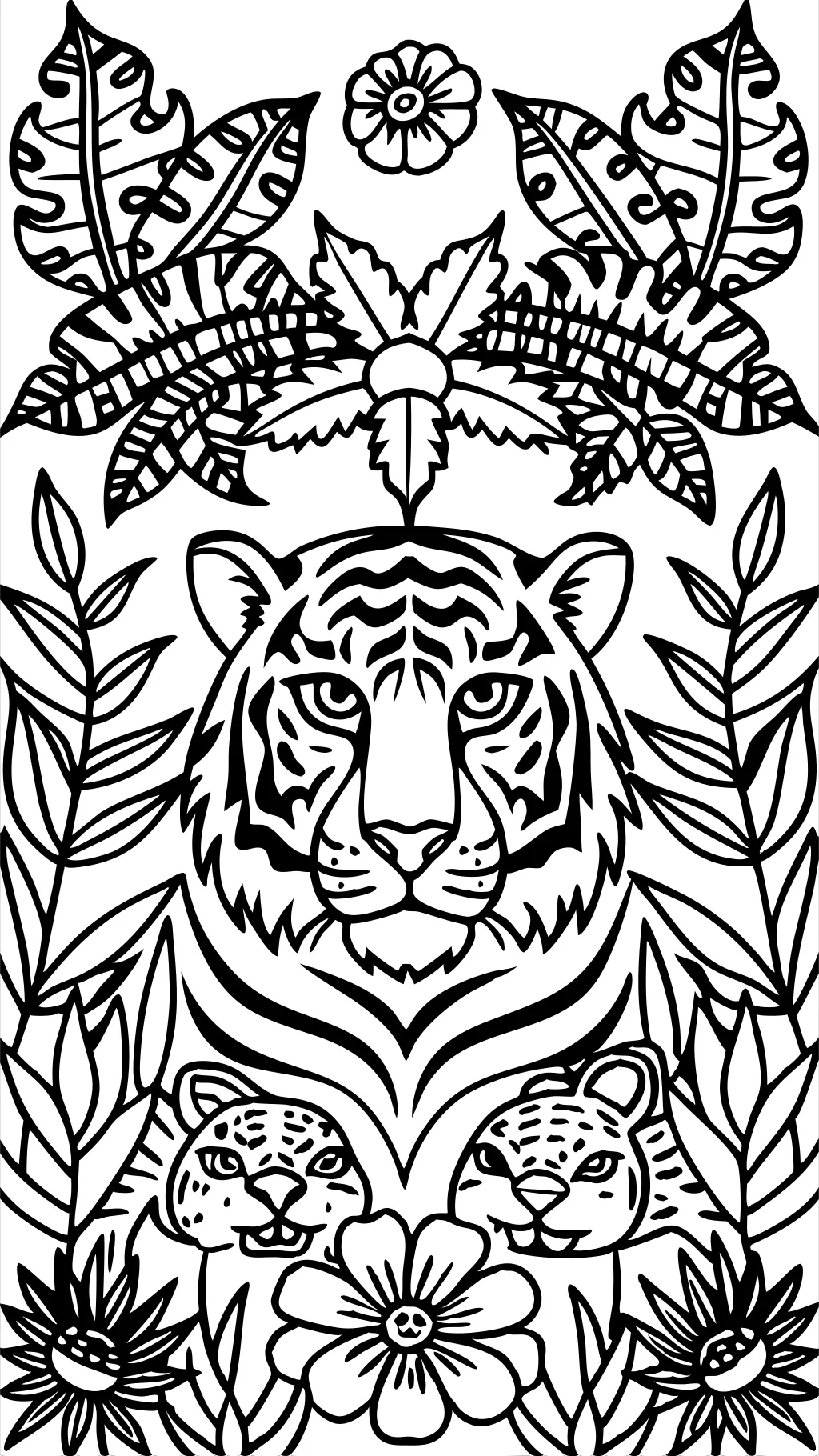 coloring pages animals for adults